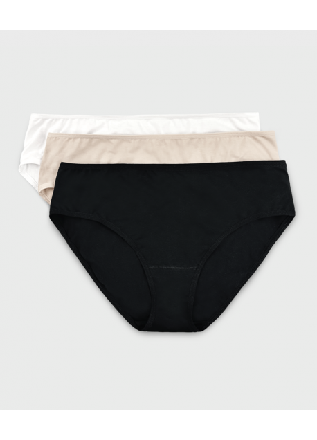 Diana/F figi trójpak - wielokolorowy