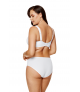 Anna biustonosz usztywniany gładki - biały