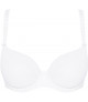 Anna biustonosz usztywniany gładki - biały