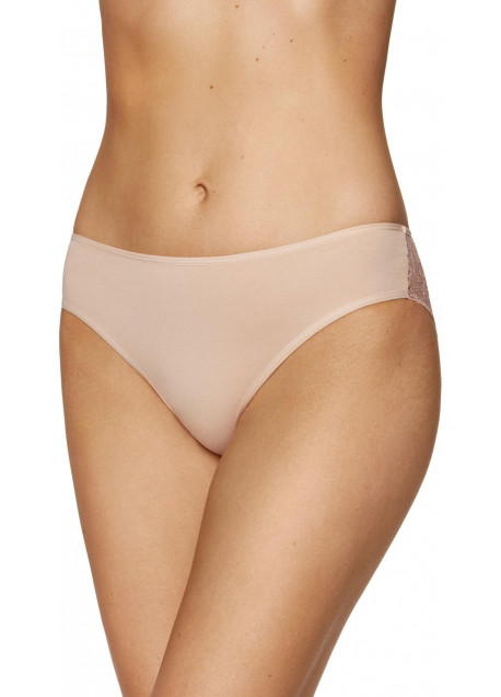 Eliza bawełniane figi z koronkowym tyłem trójpak